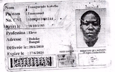 Emmanuel Touagende Kotofio